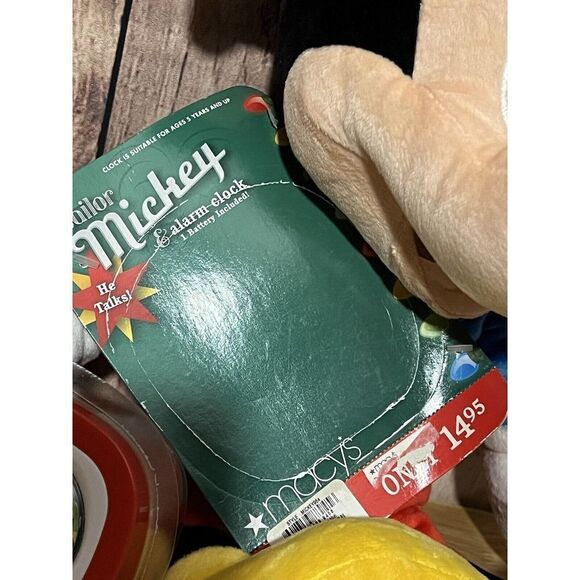 Disney 20" Mickey Mouse Plush, Sailor Holiday Edition - Picture 3 of 7